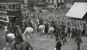 Mounted Prints: Cable Street demonstration 1936