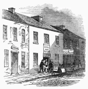 1846 Prints: Cahirciveen Hotel