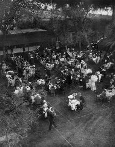 Cairo Prints: Cairo - garden party held by Lord Kitchener