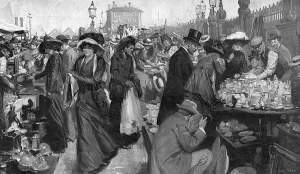 Market Prints: The Caledonian Market, London, 1912