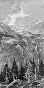 Mountains Prints: California Mountains, 1888