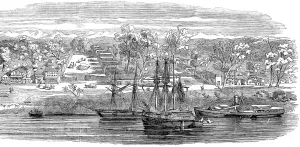 Steamer Prints: California, Sacramento. General View of Sacramento