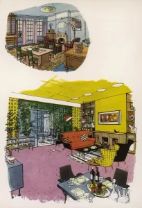 Living Prints: Californian style living room