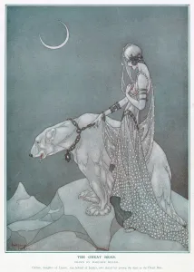 Night Prints: Callisto, daughter of Lycaon, was beloved by Jupiter