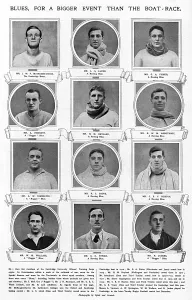 Commission Prints: Cambridge boat-race members during World War I