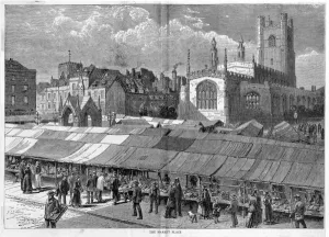 Stalls Prints: Cambridge Market