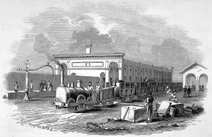 Eastern Prints: Cambridge Railway Station