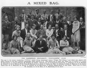 Cast Prints: Cambridge University Footlights with Victor Stiebel