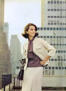 Camel Prints: Camel coloured suit, 1962