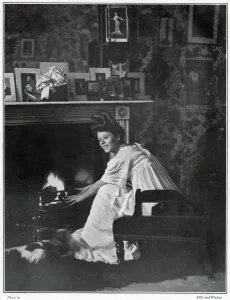 Bruce Prints: Camille Clifford at home