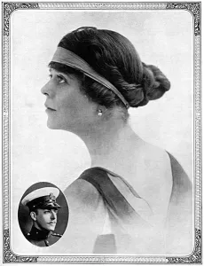 Announcement Prints: Camille Clifford, second marriage, WW1