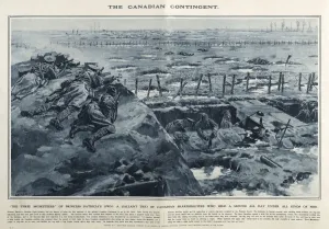 Bravery Prints: Canadian Light Infantry in Great War Deeds, WW1