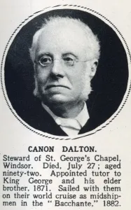 Prints of Canon John Neale Dalton (1839-1931), Steward of St. Georges Chapel, Windsor, and appointed tutor to the future George V and his elder brother, Albert Victor, in 1871 July Prints: Canon John Neale Dalton (1839-1931), Steward of St. Georges Chapel, Windsor