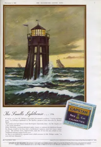Cigarette Prints: Capstan Navy Cut Cigarettes advertisement