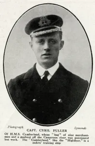 Warship Prints: Captain C T M Fuller, HMS Cumberland, WW1