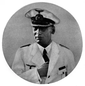 Ww 2 Prints: Captain Hans Langsdorff of the Admiral Graf Spee