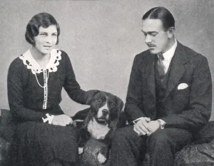 Sussex Prints: Captain Henry and Lady May Abel Smith