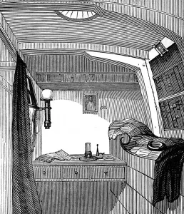 Shortly Prints: Captain James Fitzjamess Cabin aboard HMS Erebus, 1845