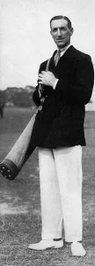 Links Prints: Captain Leslie Cheape, polo player, on the golf links, 1914