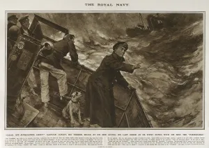 Bruce Prints: Captain Loxley of the Formidable, WW1 bravery