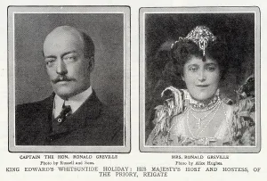 Margaret Prints: Captain and Mrs Ronald Greville