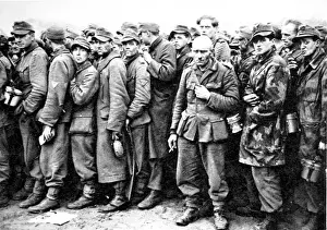 1944 Prints: Captured German Soldiers, Holland; Second World War, 1944