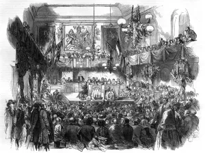 Balcony Prints: Cardiff Eisteddfod, 1850