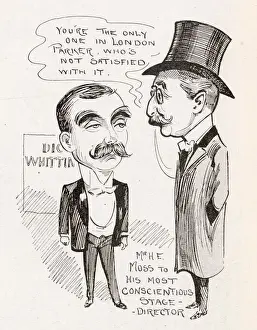 Edward Prints: Caricature of (Sir) Edward Moss, chairman of Moss Empires