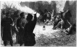 Spain Prints: Carlists Massacred