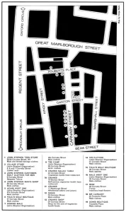 Shops Prints: Carnaby Street 1966