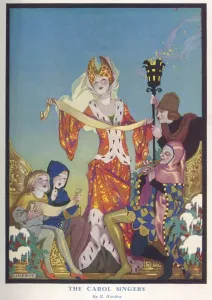 Carols Prints: The Carol Singers by Elsie Harding