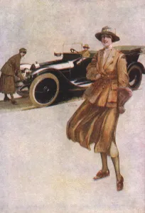 Chauffeur Prints: Carrying On - The W. A. A. C. Girl WWI womens roles