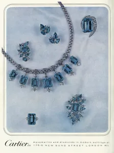 1965 Prints: Cartier advertisement 1965