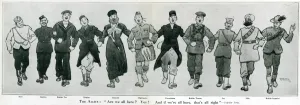 Singing Prints: Cartoon, The Allies, WW1