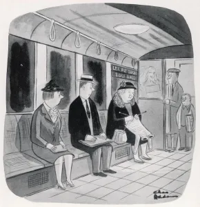 Sweater Prints: Cartoon by Charles Addams