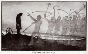March Prints: Cartoon, The Harvest of War, WW1