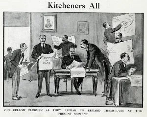 Plans Prints: Cartoon, Kitcheners All, WW1