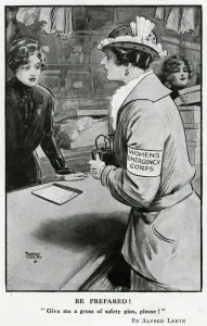 Emergency Prints: Cartoon, Be Prepared! WW1
