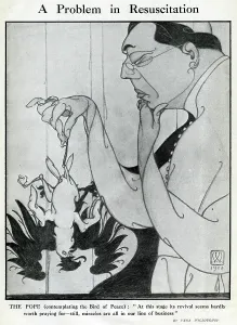 Revival Prints: Cartoon, A Problem in Resuscitation, WW1