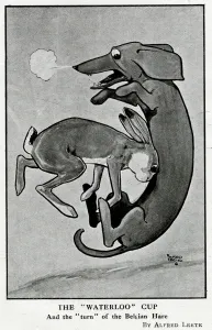 Comic Prints: Cartoon, The Waterloo Cup, WW1