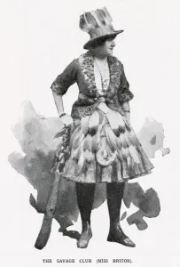 Cast Prints: A cast member of the Albert de Courville revue, Shell Out at the Comedy Theatre
