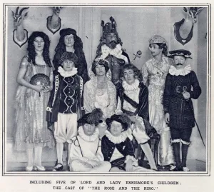 1922 Prints: The cast of The Rose and the Ring starring five of the children of Lord