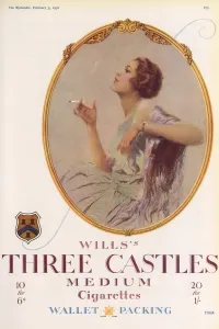 Smoker Prints: Three Castles Cigarettes advertisement, 1930