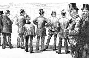 Examining Prints: The Casualties Board at Lloyds of London, 1886