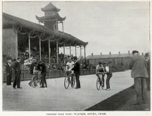 Season Prints: Catford Gold Vase - cycling event 1897