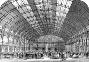 Cattle Prints: Cattle Show at the Agricultural Hall, Islington, 1861