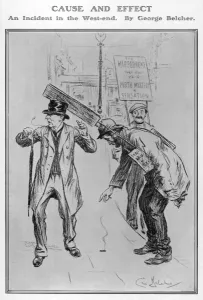 Head Prints: Cause and Effect, London, 1908