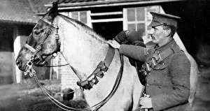 Cavalry Prints: Cavalry chargers as extra ammunition carriers: The horses bandolier