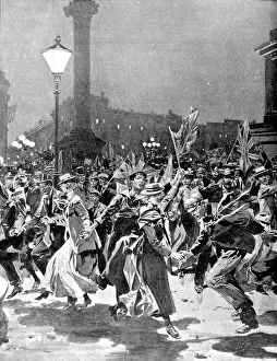 Trafalgar Prints: Celebrations in London following the Relief of Mafeking, 190