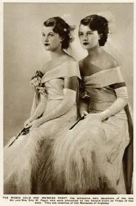 Debutantes Prints: Celia and Maimaine Paget